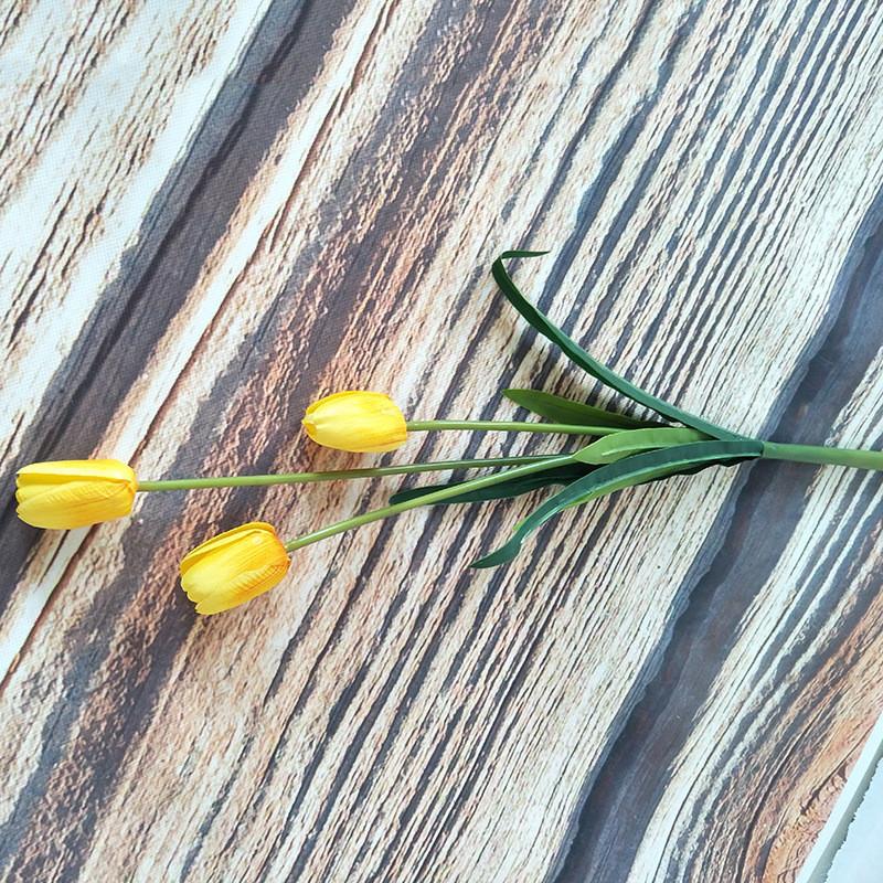 Realistic Tulip Simulation Flowers For Wedding Party Photography Props
