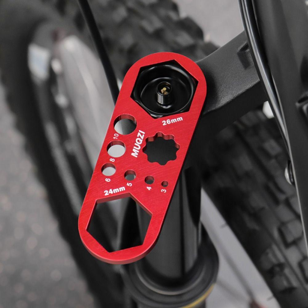 MTB Front Fork Removal Tools Shock Absorber Air Suspension Fork Bike 8T 12T Wrench for Suntour XCM XCR XCT RST ROCKSHOX
