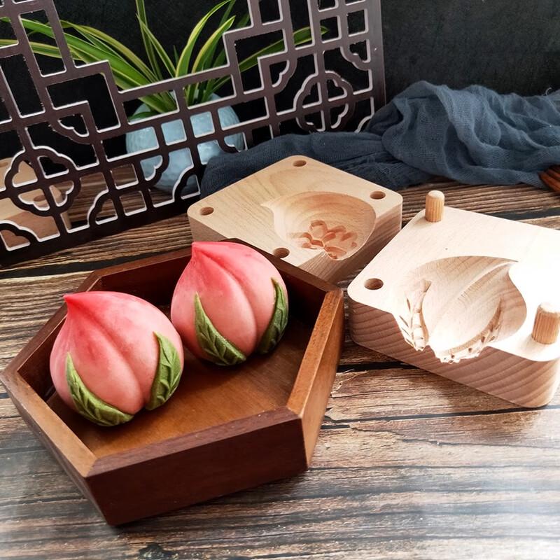 

Fanshun Wooden 3D Longevity Peach Mold