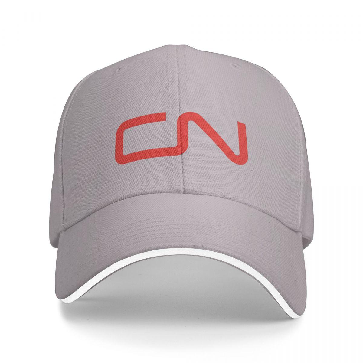 

Unisex Baseball Hats CN Train Logo Outdoor Streetwear Summer Sports Baseball Caps Hip Hop Cap Polychromatic Hats Customizable