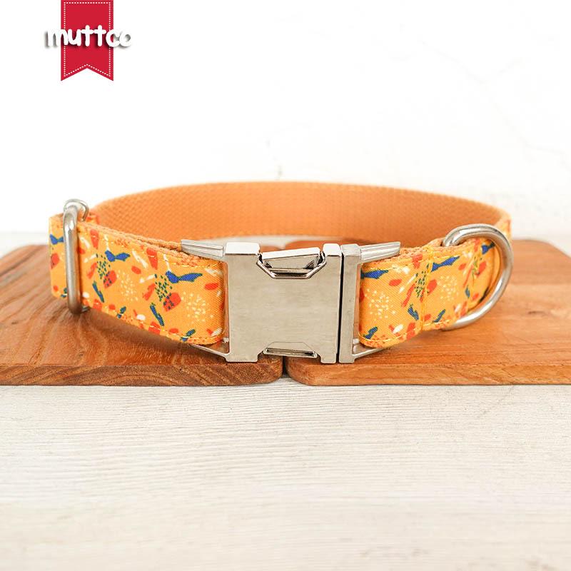 MUTTCO Goldfish Style Soft Dog Collar - Comfortable Pet Accessory UDC-122 Extra Large