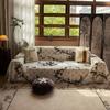 One-Piece Summer Sofa Towel Full Covered New Chinese Style Chinese Ink Style Plum Blossom Breathable Cushion Sofa Mat Cover Cloth