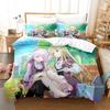 Assault Lily Bouquet Bedding Set Single Twin Full Queen King Size Bed Set Adult Kid Bedroom Duvet Cover Sets Anime Bed Sheet Set
