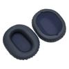 2pcs Ear Cushions Replacement Soft Protein Leather Noise Isolation Foam Thickened Ear Pads for WH