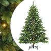 Artificial Christmas Tree with 150 LEDs Green 150 Cm PE and PVC