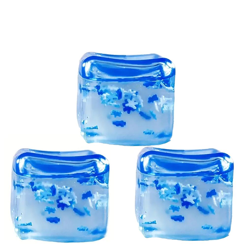 Snowflake Ice Block Malt Sugar Kneading Music, Decompression Toy Squeezing Slow Rebound Pressure Relief Artifact