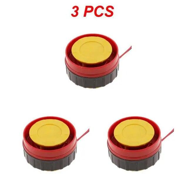 1~5PCS Durable Car Horn Air Raid Siren Alarm Universal 12v Car Truck Horn Portable Small Electric Horn Alarm Car Interior Parts