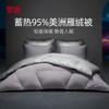 Thermal Storage Microgravity 95% American Goose Down Comforter: Interstellar