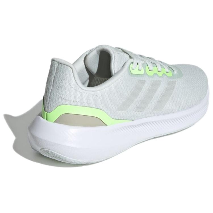 adidas Runfalcon 3.0 Comfortable Non-Slip Durable Low-Top Running Shoes Women Sneaker Light-Gray Green IE0750