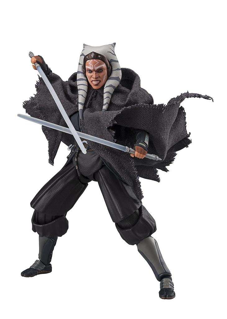 TAMASHII NATIONS Ahsoka Tano 150mm malt bevegelig figur SHFiguarts (STAR WARS Ahsoka) Ca. PVC & ABS & klut