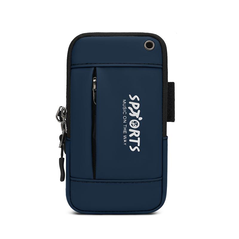 Cross-border Outdoor Sports Running Mobile Phone Bag Mini Lightweight Change Key Men's Women's Portable Wrist Arm Polyester