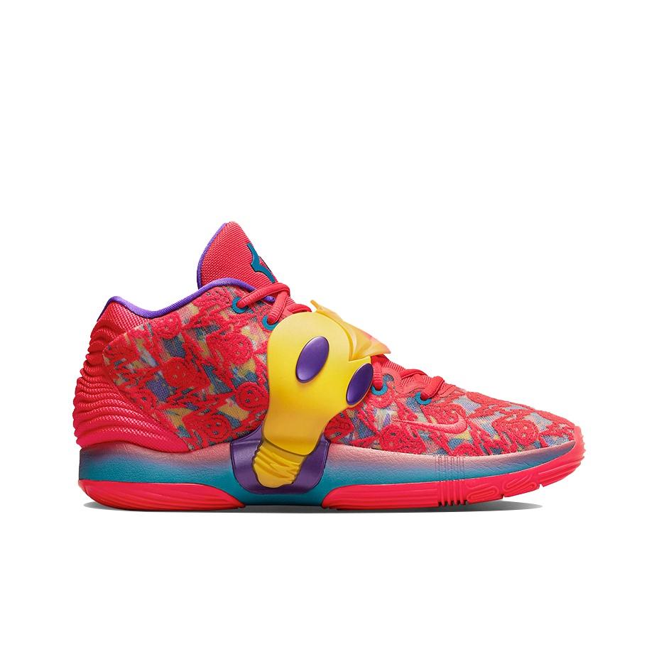 Nike KD 14 Ron English 3 Herren Sneaker Siren-Rot Gelb-Strike DO6903-600