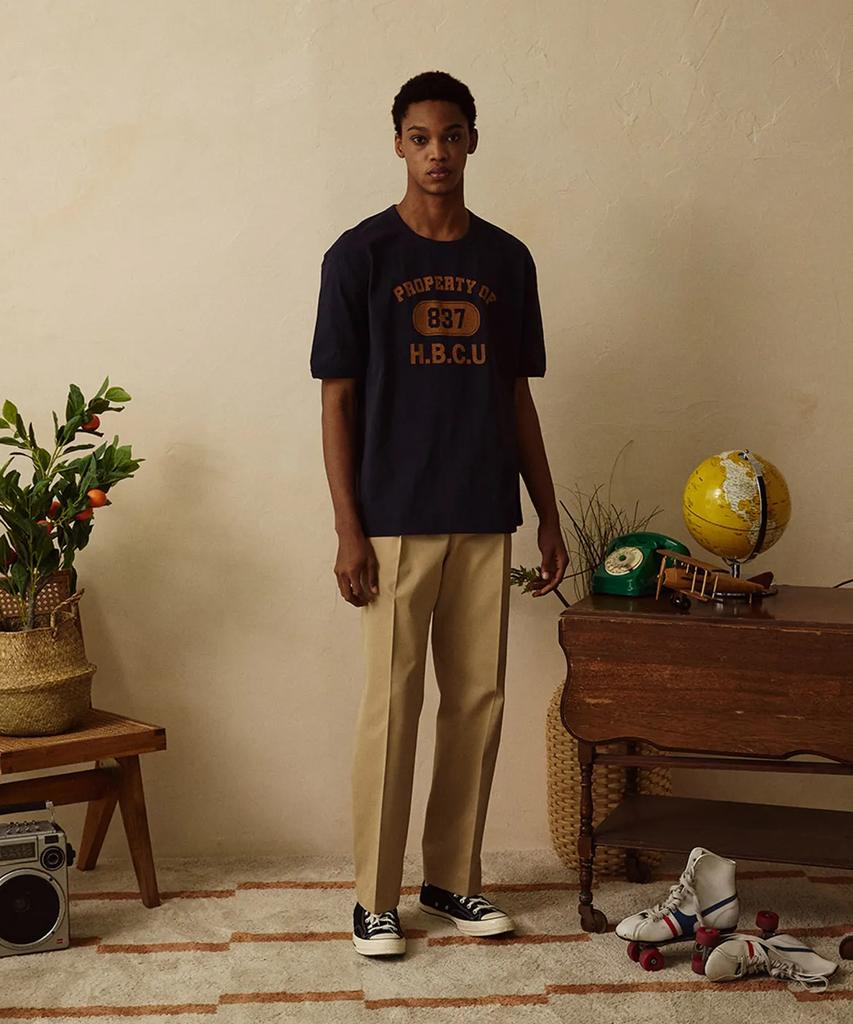 Jelolaunji [Made In The Uk] Brisbane Moss Comfort Pants Beige