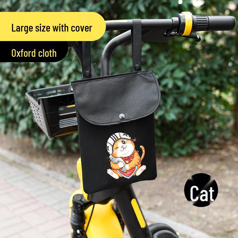 Wasserdichte elektrische Fahrrad-Vordertasche mit Deckel - Schlüsseltasche für Radfahren