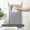 Úložná taška na špinavé oblečení Košík Rám Kbelík Skládací síťovina Prádelna Koupelna Závěsný organizér na domácí oblečení s háčkem