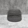 Retro versatile linen newsboy hat women's spring summer three-dimensional quite wide-brimmed equestrian hat showing face ducktongue painter hat