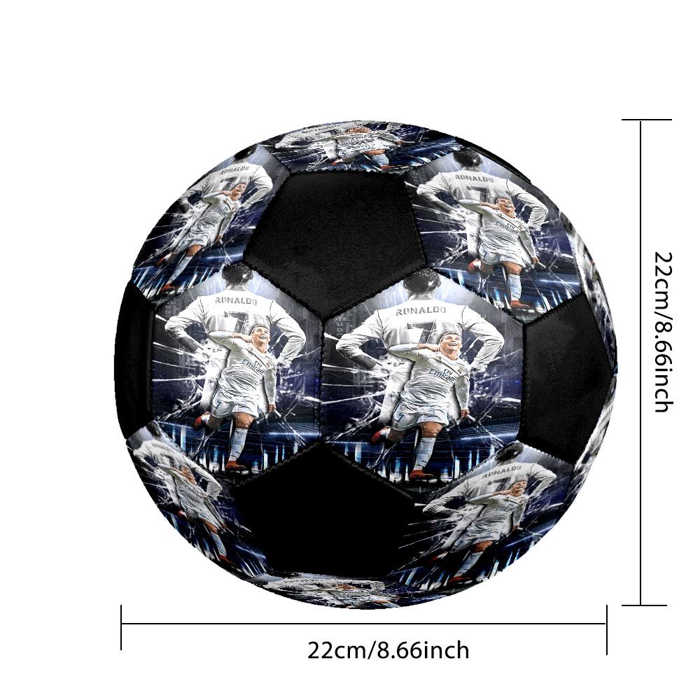 Pallone da Calcio Resistente da Allenamento Esterno Stampato Taglia 5