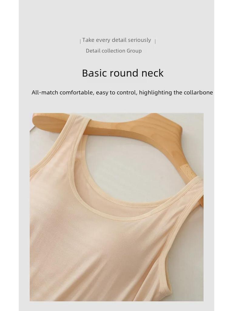 Damen Nahtloses Gepolstertes Sport-Camisole - Große Größe