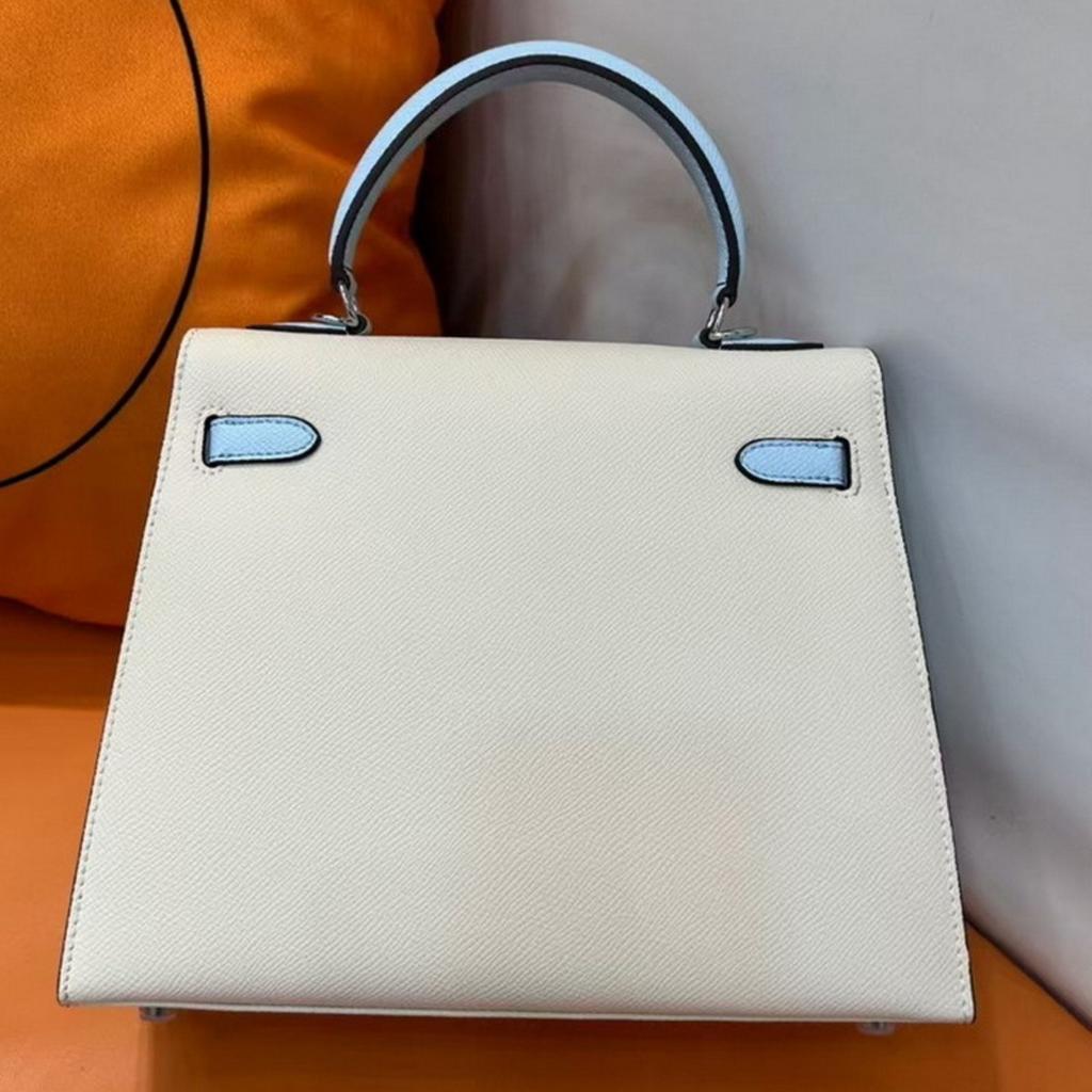 2025 Neue Leder Damen Tasche Kai-Li Tasche Palmenmuster Farbkombination Handtasche Umhängetasche Schrägband Mode Mini Kleine Tasche