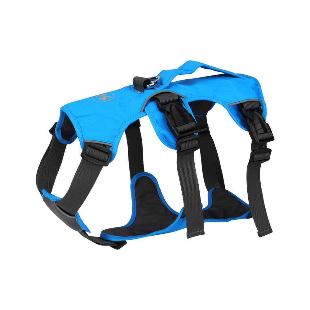 Classic Oxford Cloth Pet Dog Harness Waterproof Adjustable Vest Style Reflective Dog Harness for Medium Large Dogs and Cats Pet Supplies
