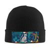 Lemurs In A Blue Jungle Warm Knitted Cap Winter Knit Bonnet Hat Skullies Beanies Hip Hop Caps for Unisex