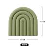 New Rainbow Silicone Pot Mat / Heat-Resistant Mat,Non-Slip Trivet Pot Anti Scald Under Hot Cookware Holder Cup Coaster Pads
