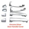 Door Handle Cover Replacement of Parts 2001 2010 For Toyota Corolla Vios Yaris Prius Axio Car ABS Chrome Accessories Plated