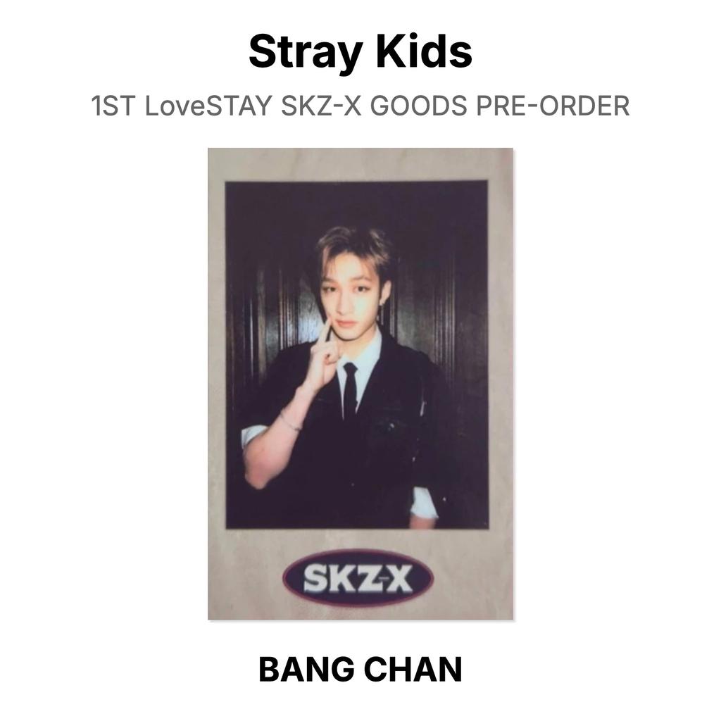 Stray Kids 1ST LoveSTAY SKZ-X GOODS PRE-ORDER Official Photocard