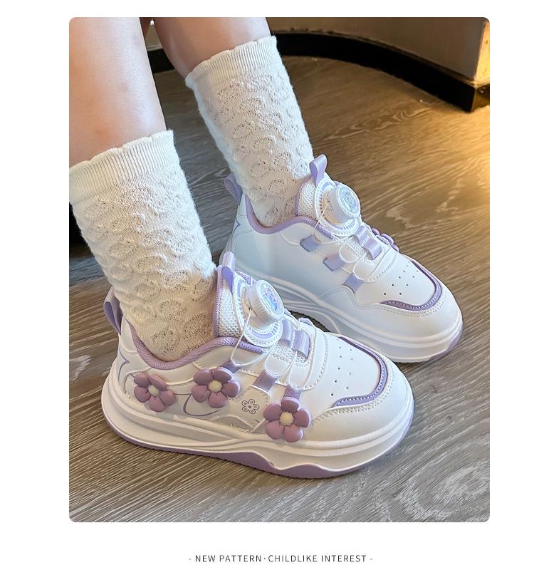 KindersportSchuhe 2025: Stylische Whiteboard-Sneaker für Mädchen - Perfekt für Frühling & Herbst, Vielseitig & Süß