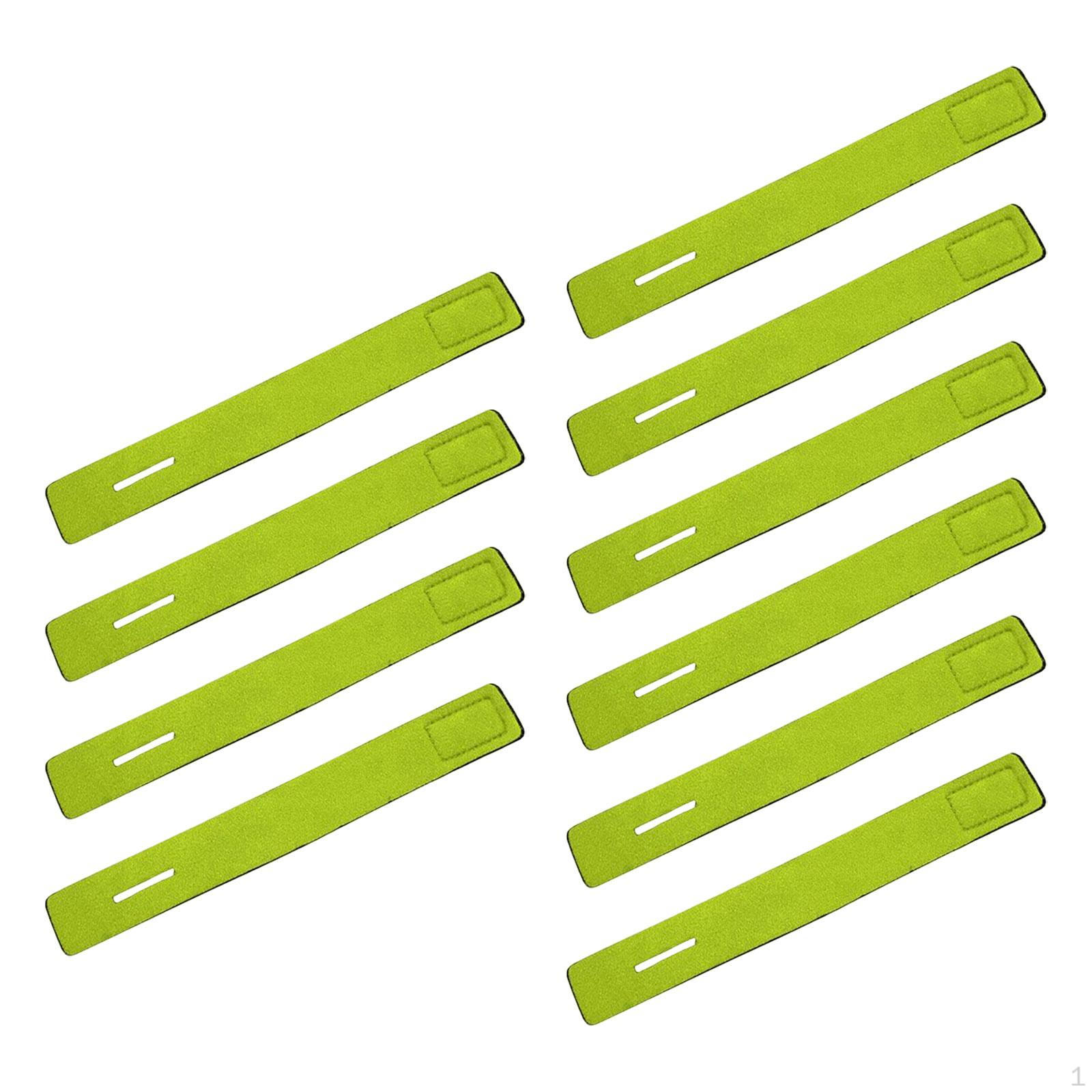 Fishing Rod Straps for Secure Storage Green