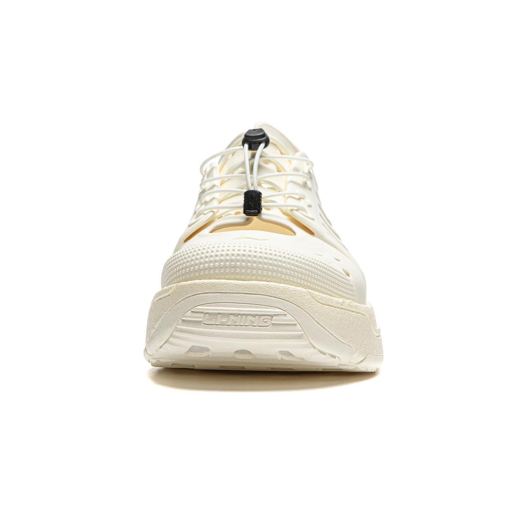 Li Ning Pangu Trek Fashion Trend Comfortable Stream Shoes Unisex Shoes Off-White AZSU023-1