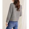 Women's Autumn Plaid Lapel Short 'Little Fragrance' Jacket