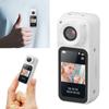 1080P Thumb Action Camera Magnetic   Recording POV Wearable Portable Camcorder for Cycling Travel Pet Vlog 180 Degree Rotatable