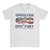 Vintage Operation Epic Fury 2026 Tshirts For Unisex Unisex Crewneck 100 Cotton T Shirt Short Sleeve Tees Plus Size Clothes