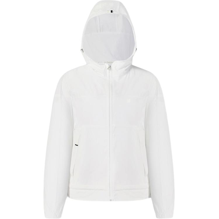 

Fila Женская куртка-ветровка свободного кроя на молнии с капюшоном серии Golf, цвет нефритово-белый A11W535706F-WT XL