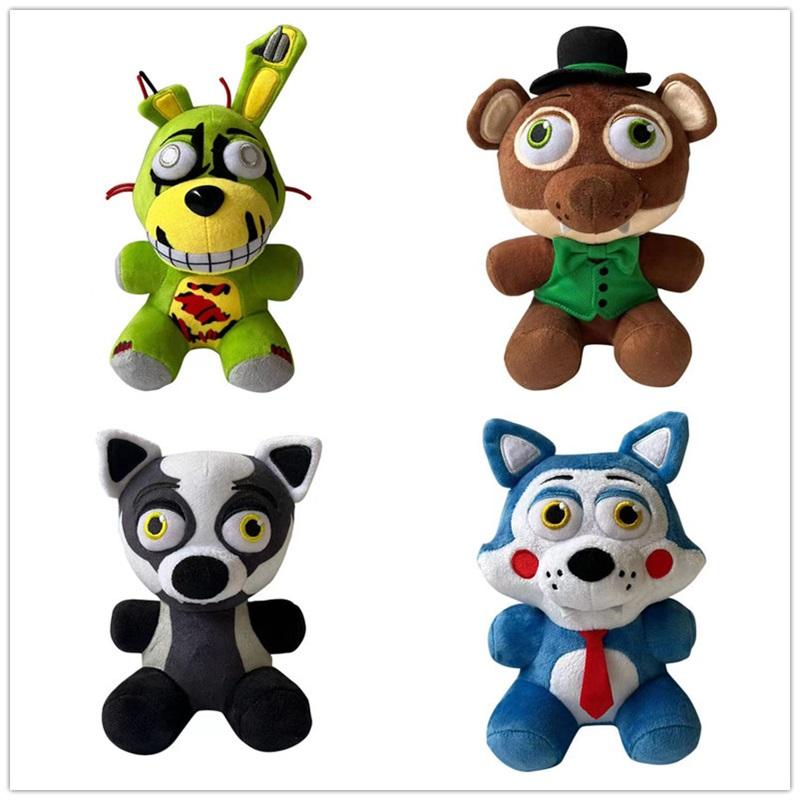 Fnaf Series Midnight Bear Plush Toys, Wire Rabbit, Game Peripheral Mutant Dolls