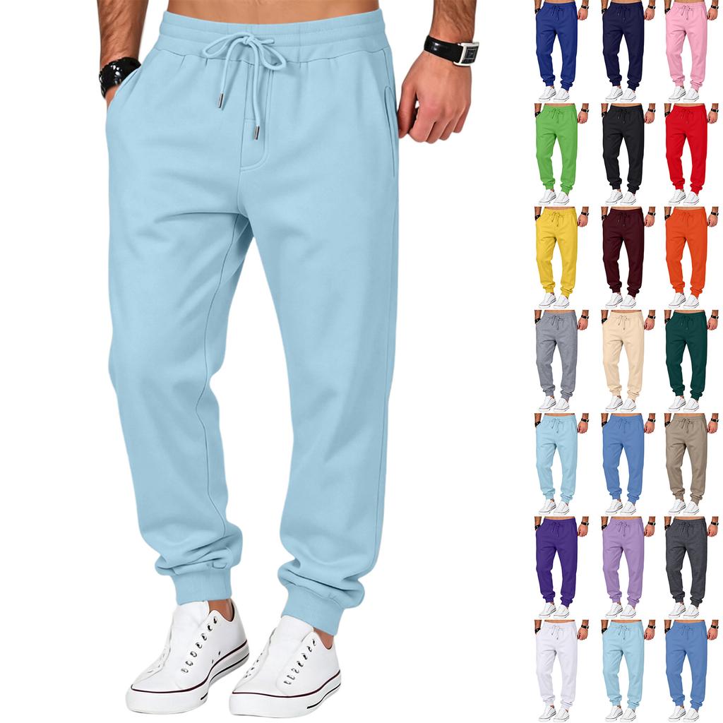 Men's Casual Jogger Sweatpants for Workout and Everyday Wear