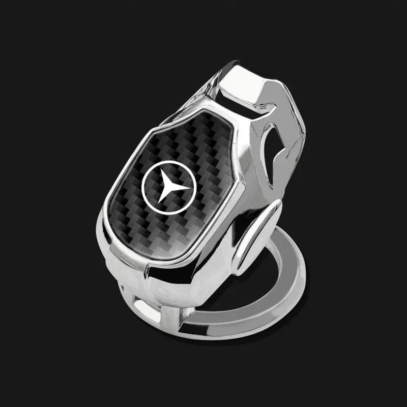 Copertura di Protezione Pulsante di Avviamento One-Key per Auto Resistente all'Usura con Coperchio Ribaltabile Per Mercedes Benz W212 W213 W205 W177 W247 W176 X253 ecc.
