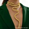 Necklace Hot Girl Sexy Snake Shape Twistable Design Sense Necklace Collar Woman