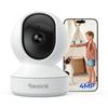 Reolink 4MP Pet Camera with Automatic Tracking, AI Person/Pet/Acknowledgement Detection, PTZ Indoor Camera, Preset Functions, Privacy Mode, Cloud/SD C
