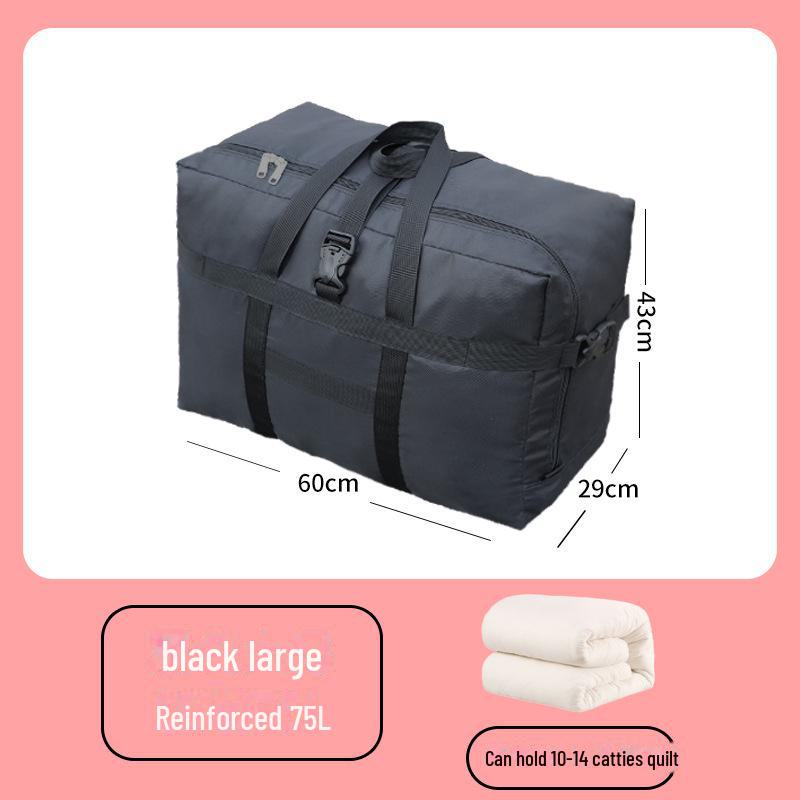 Large Capacity Travel Luggage Bag, 158L - Ideal for Study Abroad, Checked Luggage, Moving, and Storage