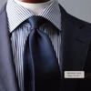 [Y&TAILOR] Krawatte [Quattro Piege] Paisley-Twill, doppelseitig, dreifach gefaltet, handgerollt, 100 % Seide, Marke Kyoto Tango, hergestellt in Japan, Y&TAILOR (Doppelt