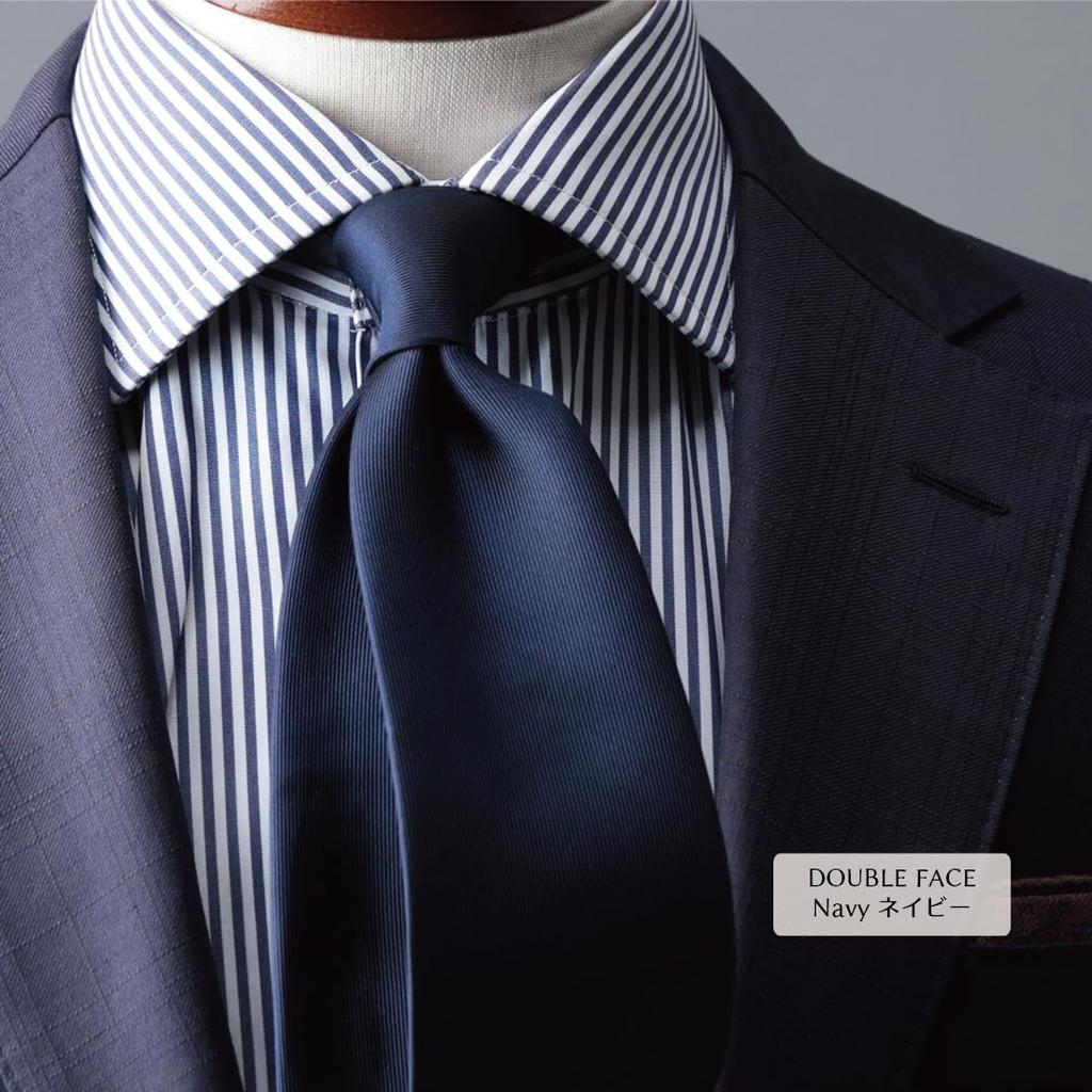 [Y&TAILOR] Krawatte [Quattro Piege] Paisley-Twill, doppelseitig, dreifach gefaltet, handgerollt, 100 % Seide, Marke Kyoto Tango, hergestellt in Japan, Y&TAILOR (Doppelt