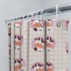 Pink Cow Printed Shower Curtain Cute Bathroom Decor For Kids Bathrooms Waterproof Fabric With Hook Rings Set (180X245Cm)
