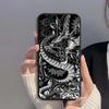 Anime Dragon Design Phone Case For Motorola G85 Edge 50 G24 G35 G14 G04 40 G72 G34 G G54 G13 G32 5G Black