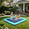 Square Thickened Pvc -Slip Children'S Water Play Toys, Water Spray Mats, Pet Water Play Mats, Various Types Of Water Spray Mats, Outdoor Sprinklers