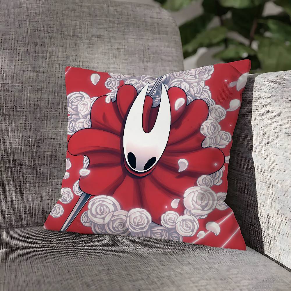 H-Hollow K-Knight Cute Icon Pillow Case For Sofa Decor Car Office Room Printing Cushion Cover Decorations and Protector