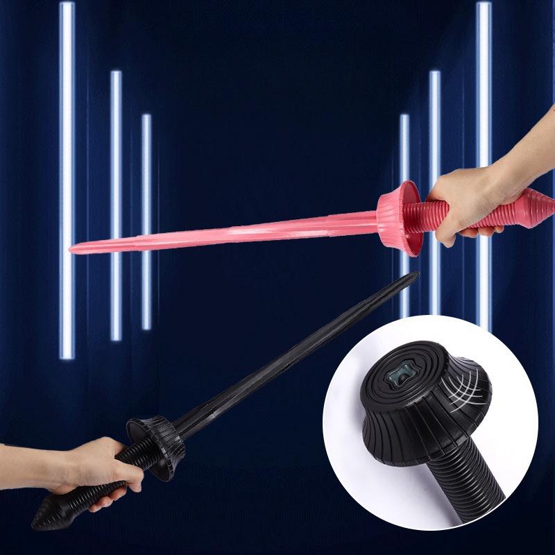 3D Printing Samurai Katana Genuine Sword Gravity Retractable Ninja Knife Cosplay Props Real Sized Japanese Katana Sabre Kid Toy
