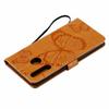 Suitable for Samsung A10 Embossed Leather Case A8S 3D Butterfly Pattern Card Holder, Mobile Phone Case P30 Case