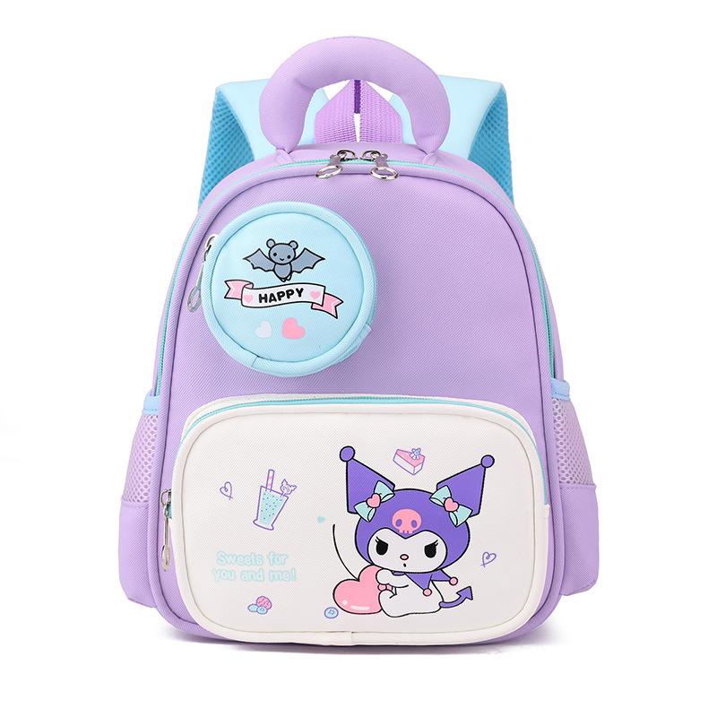 New Cartoon Cute Anime Letter Backpack For Children In Kindergarten Suitable For Boys And Girls As A Small Backpack For Going Out